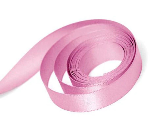 3/8" x 100yds Rose Pink Single Face Satin Ribbon 3/8" x 100yds Rose Pink Single Face Satin Ribbon