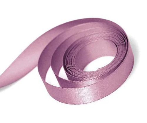 3/8" x 100yds Rosy Mauve Single Face Satin Ribbon 3/8" x 100yds Rosy Mauve Single Face Satin Ribbon