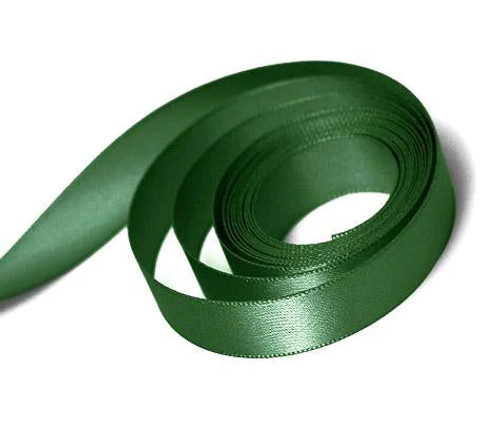 3/8" x 100yds August Green Single Face Satin Ribbon 3/8" x 100yds August Green Single Face Satin Ribbon