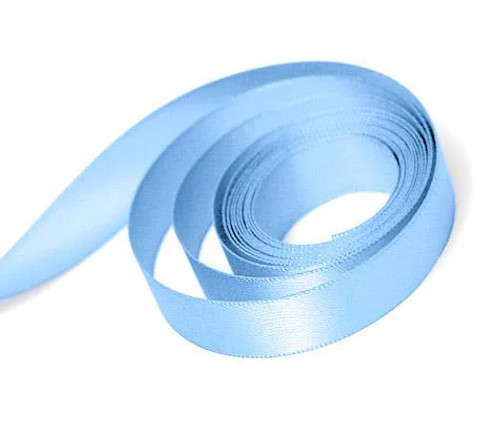 1/4" x 100yds Blue Mist Single Face Satin Ribbon 1/4" x 100yds Blue Mist Single Face Satin Ribbon