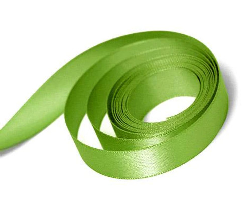 1/2" X 100 yds Kiwi Single Face Satin Ribbon