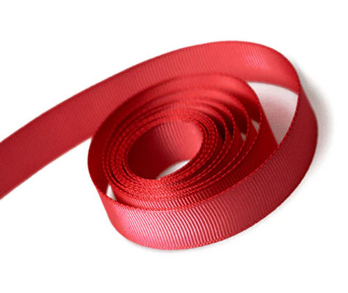 1-1/2" X 50yds Ruby Grosgrain