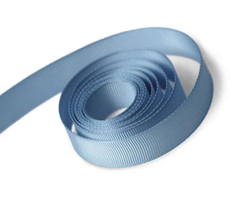 1/4" x 100yds French Blue Grosgrain Ribbon