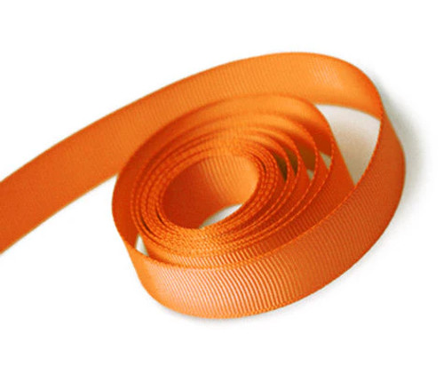 1-1/2" X 50yds Torrid Orange Grosgrain Ribbon