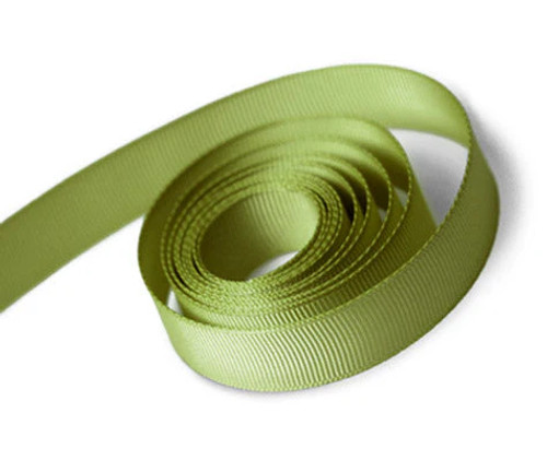 1-1/2" X 50yds Moss Grosgrain Ribbon