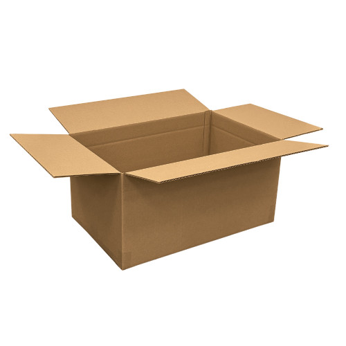 #48 - 20-5/8"l x 13-1/4"w x 10-1/4"h Corrugated Kraft Shipping Box