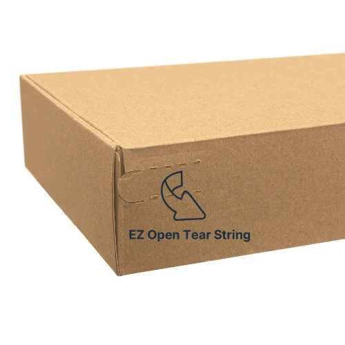 SupremeX Enviro-LogiX™ 9"l x 5-3/4"w x 2"h Kraft E-comm Shipping Box