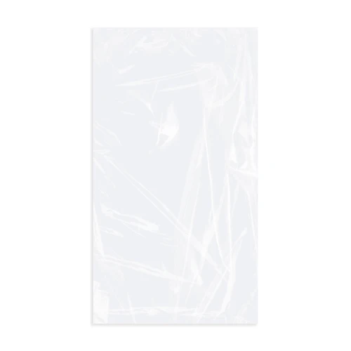 10" x 18" Clear Flat Poly Bags
