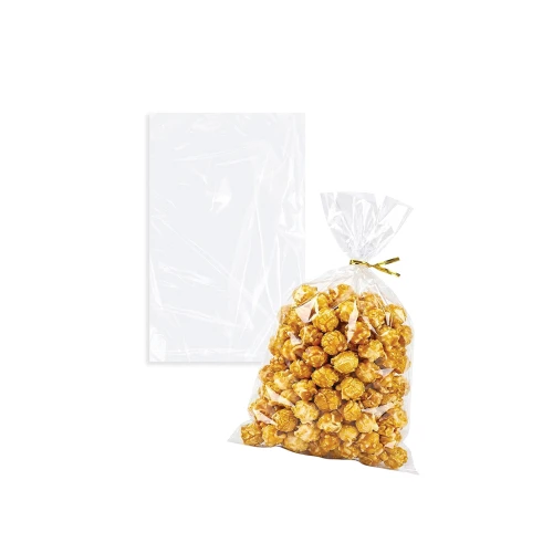 5" x 8" Clear Flat Poly Bags