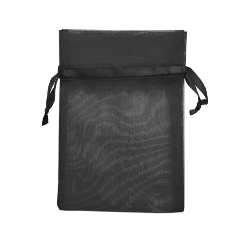 5" x 7" Black Organza Bags