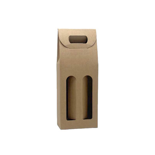 375 ml Oil & Vinegar Bottle Carrier - Natural Kraft - 5-1/8" x 2-1/2" x 13-1/4" 375 ml Oil & Vinegar Bottle Carrier - Natural Kraft - 5-1/8" x 2-1/2" x 13-1/4"