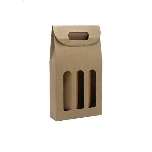 200 ml Oil & Vinegar Bottle Carrier - Natural Kraft - 6 1/8" x 2 1/8" x 12" 200 ml Oil & Vinegar Bottle Carrier - Natural Kraft - 6 1/8" x 2 1/8" x 12"