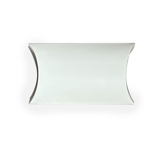 White Gloss Medium Size Pillow Box 4" x 4" x 1-1/4" White Gloss Medium Size Pillow Box 4" x 4" x 1-1/4"