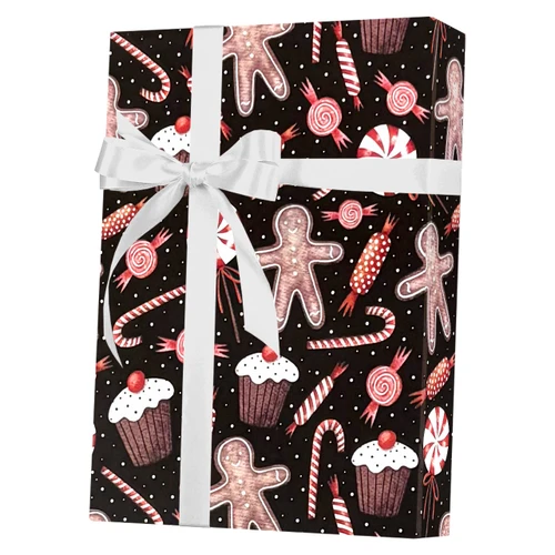 24" x 200' Sugar and Spice Gift Wrap