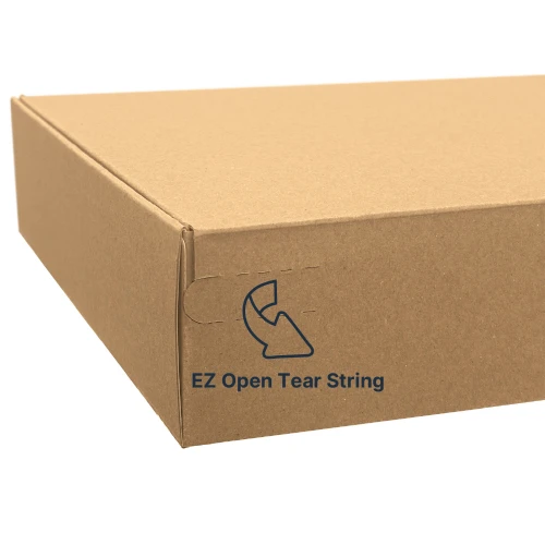 SupremeX Enviro-LogiX™ 12"l x 9"w x 2-3/8"h Kraft E-comm Shipping Box
