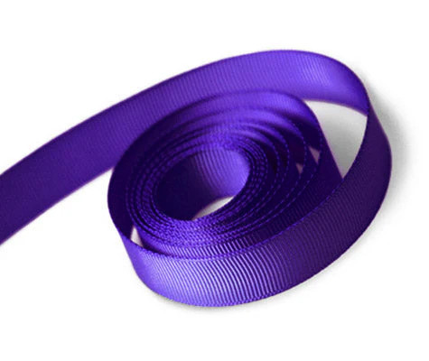 1-1/2" x 50yds Regal Purple Grosgrain Ribbon