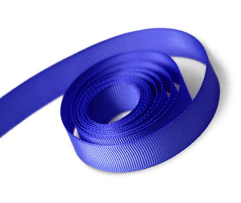 7/8" x 100yds Cobalt Grosgrain Ribbon