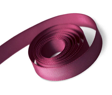 5/8" x 100yds Wine Grosgrain Ribbon