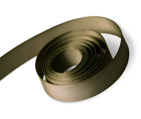 3/8" x 100yds Brown Grosgrain Ribbon