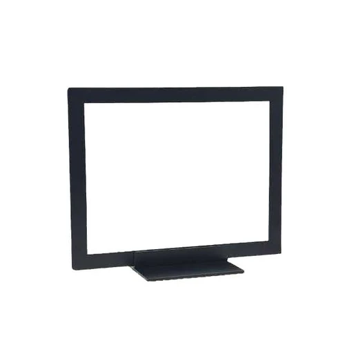 Unisign 8-1/2" x 11 Matte Black Table Top Sign Holder with flat base