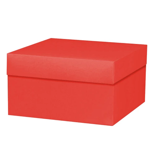 10"x10"x5-1/2"  Deluxe Gourmet Gift box - Red