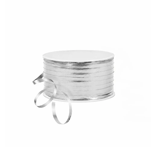 Metallic Silver Curling Ribbon 3/16" x 50 yds.