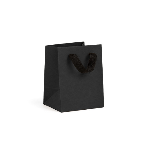 5" x 4" x 6" Broadway Black Manhattan Bags
