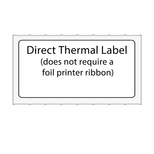 Direct Thermal Label 2" x 1" for barcode printers Direct Thermal Label 2" x 1" for barcode printers