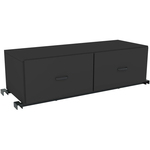 Pipeline Base Cabinets for Freestanding Merchandising Unit - Black