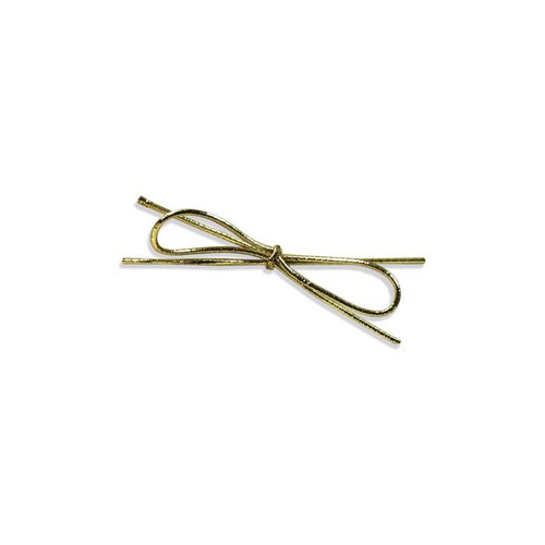 10" Gold Stretch Loops