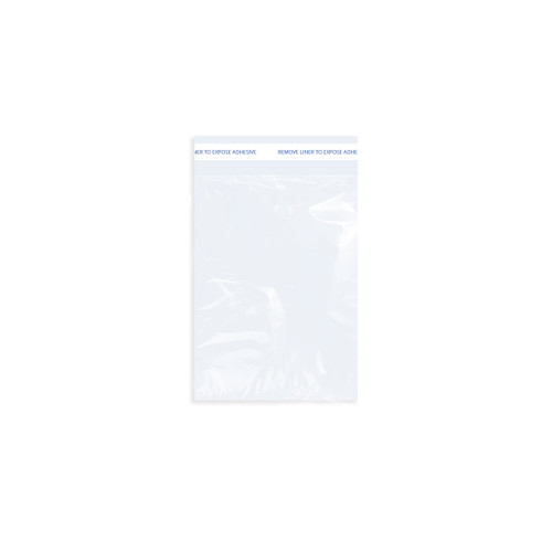 Clear 1.2 mil 5-1/4" x 7-1/4" Self Adhesive Polypropylene Cellophane Bags