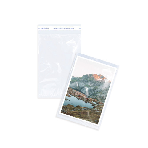 Clear 6" x 9" Self Adhesive Cellophane Bags