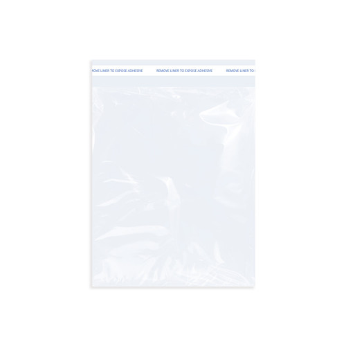 Clear 1.2 mil 8-3/8" x 10-1/4" Self Adhesive Polypropylene Cellophane Bags