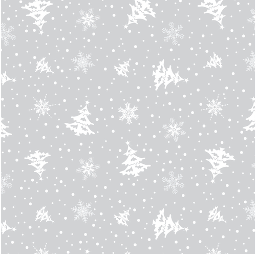 2 lb. Gusset 1.2 mil Winter Flurry Polypropylene Cellophane Bags 4"x2-1/2"x9-1/2" per 100