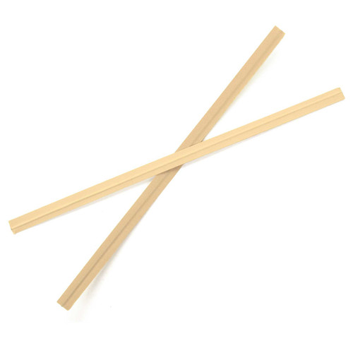 4" x 1/4" Natural Kraft Twist Ties