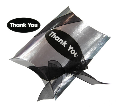 Oval Thank You Labels