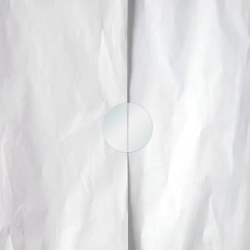 1" Clear Label