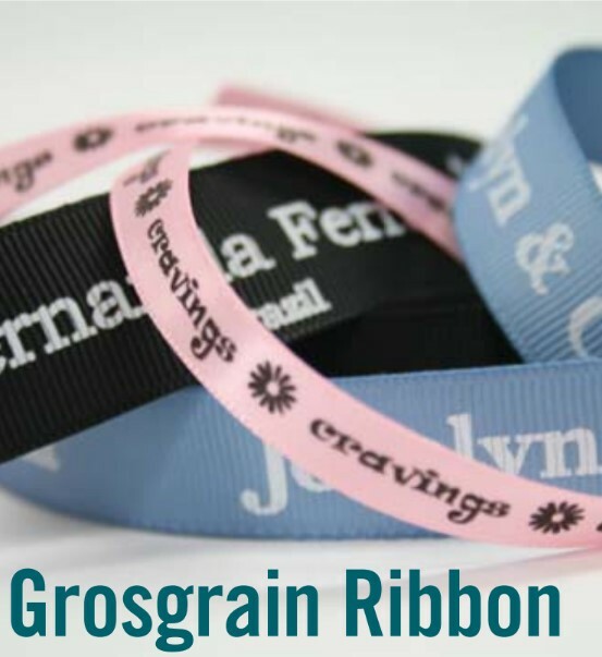 Custom Printed Satin and Grosgrain Ribbon Canada