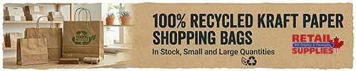 Kraft Paper Shopping Bags