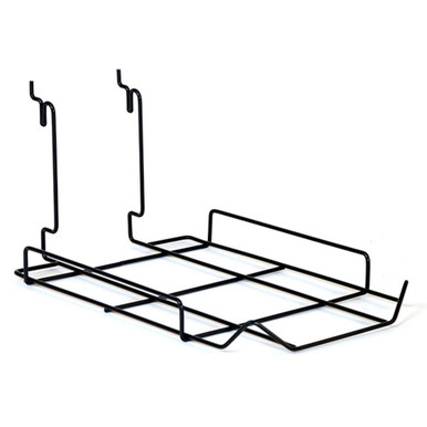 Ball Cap Rack - Fits Slatwall And Grid And Pegboard - Black- Holds 10 ...