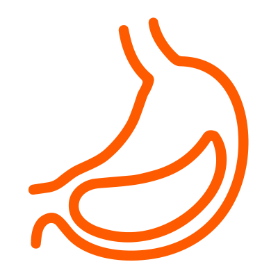 Reduced Gastric Discomfort