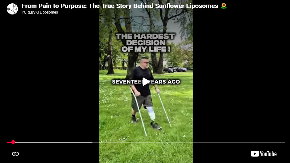 From Pain to Purpose: The True Story Behind Sunflower Liposomes