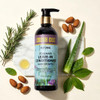 Natural Leave-In Conditioner – Nourish, Hydrate & Strengthen Hair with Rosemary, Aloe Vera & – Vegan, Paraben-Free, for All Hair Types – 16.6 oz