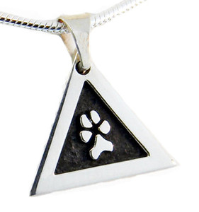 Great Paw Pendant with Raised Details Great Paw Pendant with Raised Details
