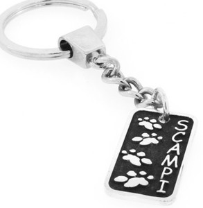 Companion Tag with Raised Details - Key Chain Companion Tag with Raised Details - Key Chain