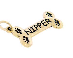 Companion Bone Pendant - Gold Companion Bone Pendant - Gold