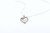 Heart Pendant with Rope Trim