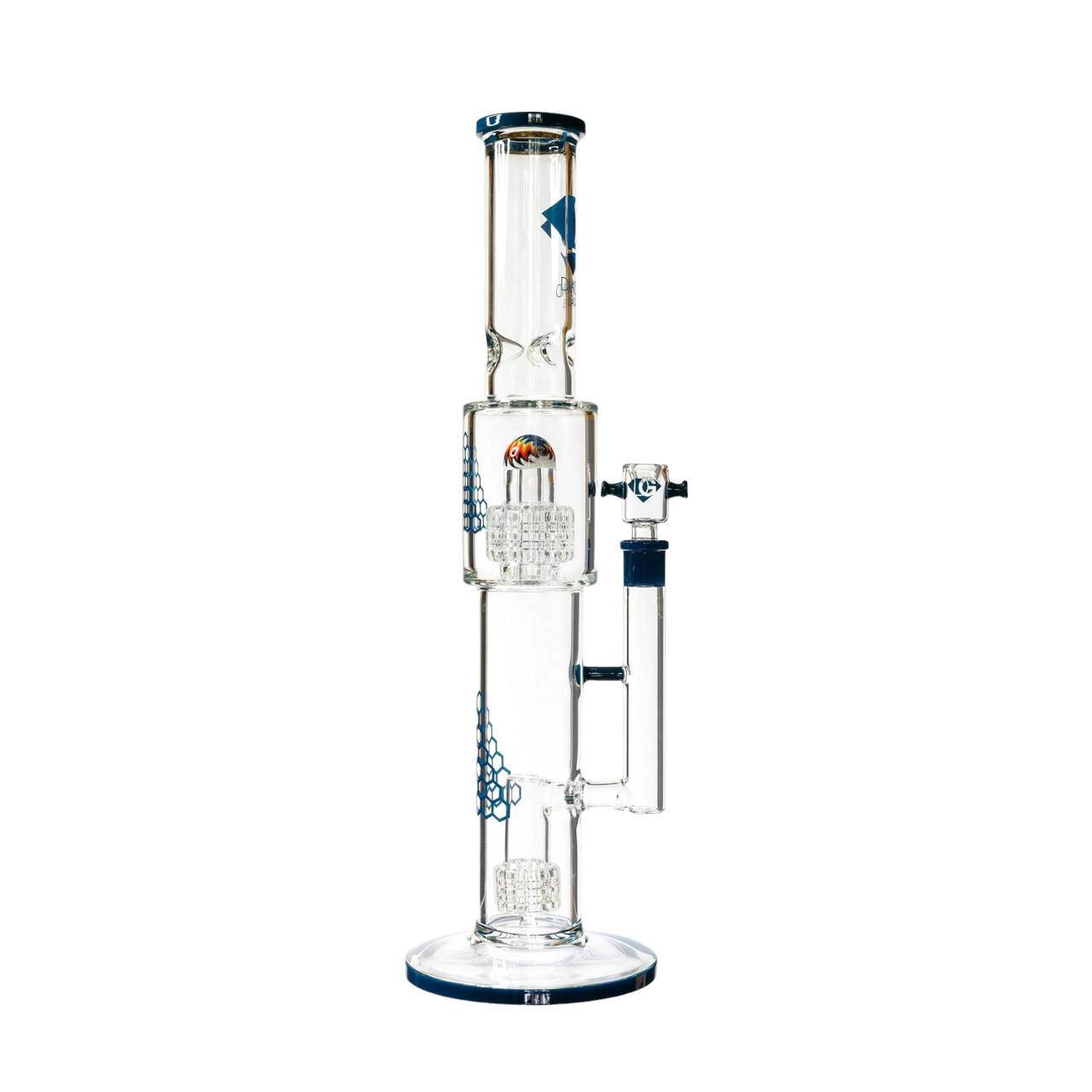Diamond Glass Water Pipe 15 - Matrix Perc