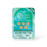 7 Stax 7 Hydroxymitragynine Tablets Mint 80mg Per Tablet | 5 Tablets