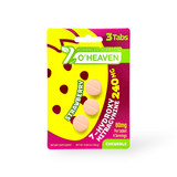 7 O'Heaven 7- Hydroxymitragynine Chewable Tablets Strawberry 80mg Per Tablet | 3 Tablets